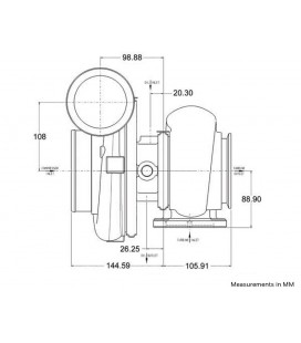 Garrett GTX4294R Turbocharger Super Core