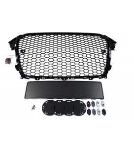 GRILLE AUDI A3 8P RS-STYLE BRIGHT BLACK (12-15) PDC