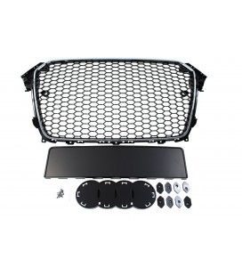 GRILLE AUDI A3 8P RS-STYLE CHROME-BLACK (12-15) PDC