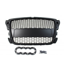 GRILLE AUDI A3 8P RS-STYLE GLOSS BLACK (07-12)