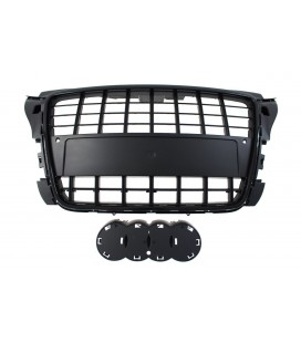 GRILLE AUDI A3 8P S8-STYLE BRIGHT BLACK (09-12) PDC