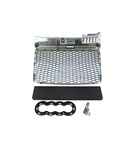 GRILLE AUDI A4 B7 RS-STYLE CHROME-BLACK (04-08)