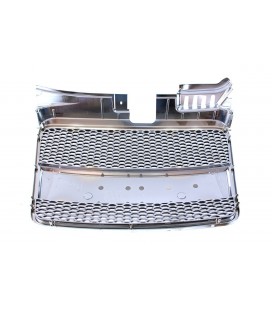 GRILLE AUDI A4 B7 RS-STYLE CHROME-BLACK (05-08)