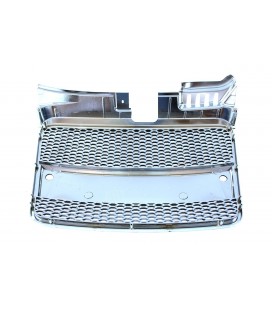 GRILLE AUDI A4 B7 RS-STYLE CHROMED BLACK (05-08) PDC