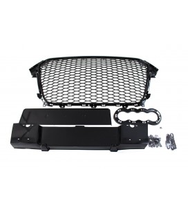 GRILLE AUDI A4 B8 RS-STYLE GLOSS BLACK (12-15) PDC