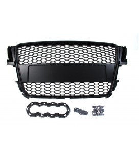 Bamperio grotelės AUDI A5 8T RS-STYLE (juodos) (07-10) PDC
