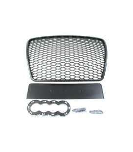 GRILLE AUDI A6 C6 RS-STYLE MATT BLACK (09-11)