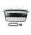 Bamperio grotelės AUDI TT 8J RS-STYLE (chrominės juodos) (06-14)