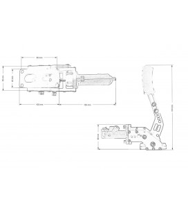 Hidraulinis rankinis TurboWorks B01 (juodas)