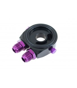 Oil Cooler Adapter Black AN10