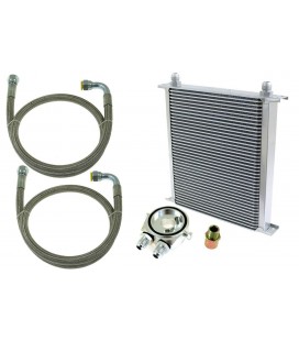 Oil Cooler Kit 40-rows 260x315x50 AN10 silver