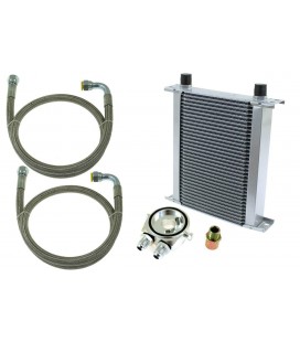 Oil Cooler Kit Setrab 34-rows 190x265x50 AN10 silver