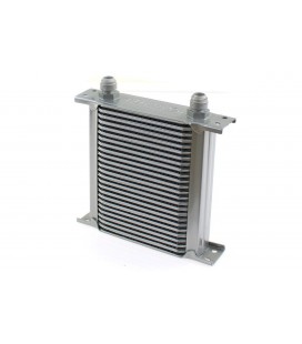 Oil Cooler TurboWorks Slim Line 25-rows 140x195x50 AN10 silver