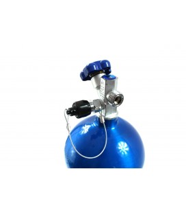 7L ELECTRIC BLUE NITROUS BOTTLE WITH BLOW-OFF