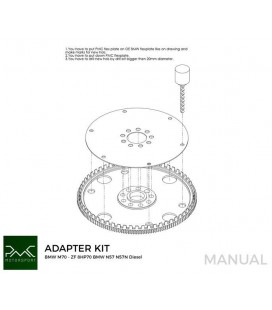 Adapter Kit BMW V12 M70 - BMW ZF 8HP70 N57 N57N Diesel