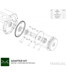 Adapter Kit BMW V8 M60 M62 - BMW ZF 8HP70 N57 N57N Diesel