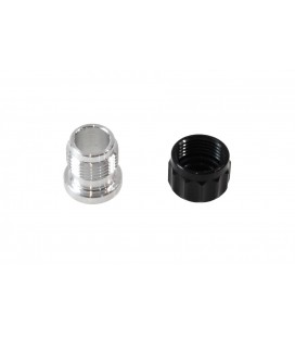 Aluminium fill neck 1" BLACK
