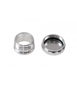 Aluminium fill neck 2.5" SILVER
