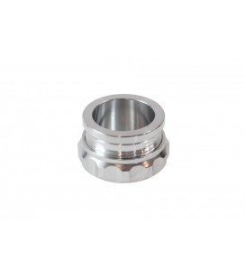 Aluminium fill neck 2" SILVER