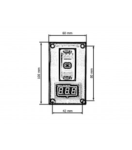 Battery test panel