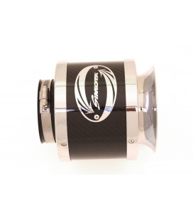 Carbon air filter Airbox 155x130 77mm