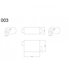 Center Muffler 76mm RM