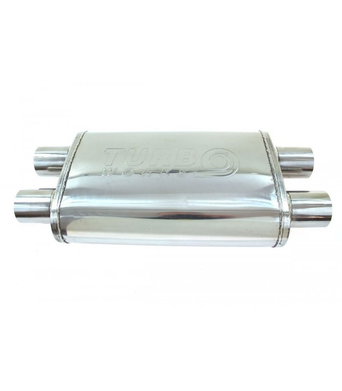 Center Muffler 76mm TurboWorks LT 409SS