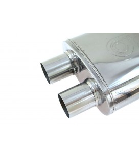 Center Muffler 76mm TurboWorks LT 409SS