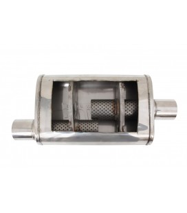 Central Chambered Muffler 70mm TurboWorks 304SS