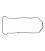 Cometic Valve Cover Gasket HONDA K20Z3 2002-2012 MOLDED RUBBER