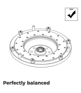 Custom Flywheel BMW M50 S50 M52 M54 - BMW N54 ZF GS6-53BZ 6-Speed 335i 135i (240mm) 7150g / 15.76lb