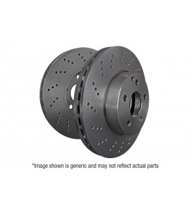 D2167D - Tarcze hamulcowe Premium Gładkie (Para) EBC Brakes MERCEDES-BENZ | A-Class (W176)(A45 AMG) | CLA-Class (C117)(CLA45 AMG