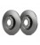 D271 - Tarcze hamulcowe Premium Gładkie (Para) EBC Brakes DAIMLER | 2.5 Litre V8 | V8-250 | JAGUAR | 240 | 340 | E-Type | Mk1 | 