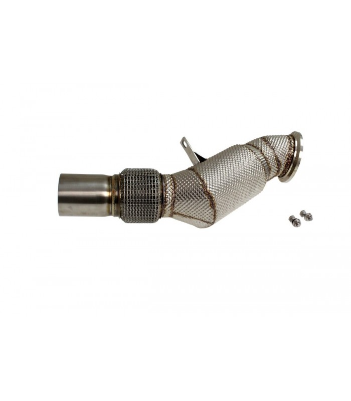 Downpipe BMW B48 F30 340i F32 440i + KAT Heat Shield