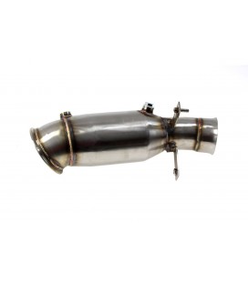 Downpipe BMW F22 F23 F87 M2 M235i N55 kat. 200 cell