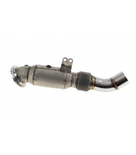 Downpipe BMW F30 F32 340i 440i B58 with heat shield