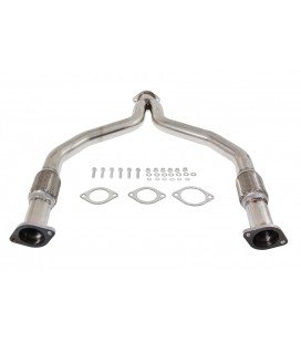 Downpipe Y-Pipe Nissna 370Z Z34 G37 V36 VQ37VHR 08-16