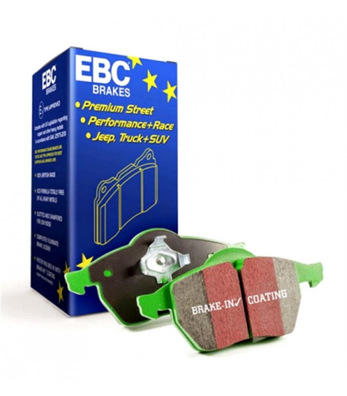 DP21419 - Zestaw klocków hamulcowych seria GREENSTUFF EBC Brakes CITROEN | C8 | FIAT | Ulysse | LANCIA | Phedra | PEUGEOT | 607 