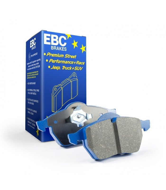 DP51540NDX - Zestaw klocków hamulcowych seria BLUESTUFF NDX EBC Brakes ALFA ROMEO | 147 | 156 | GT | GTV | LANCIA | Kappa | MASE