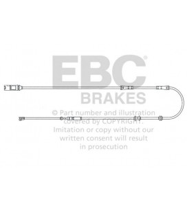 EFA129 - Czujnik zużycia klocków hamulcowych EBC Brakes BMW | 7 Series (F01)(730) | 7 Series (F01)(740) | 7 Series (F01)(750) | 