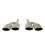 Exhaust Pipe End 126x74mm input 51mm Mercedes C63 AMG