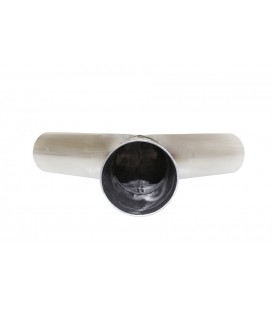 Exhaust tee 120st 60/60mm 304SS