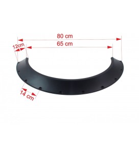 Fender Flares Arch Black 800mm
