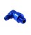 Flare male to male union adapter 90° AN6-1/8NPT
