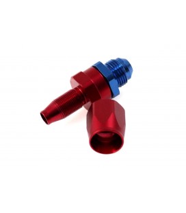 Forged hose end male an swivel to an threads AN6 9/16-18 an 6