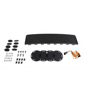 Front bumper + Grill Chrom-Black Audi A5 8T 13-16 RS5 Style