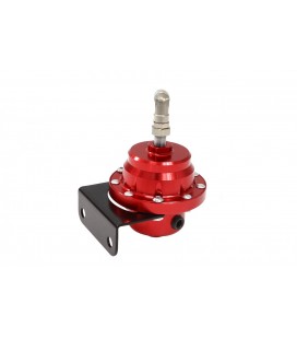 Fuel pressure regulator TurboWorks AN6 with gauge RED