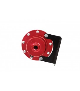 Fuel pressure regulator TurboWorks AN6 with gauge RED