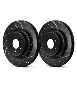 GD1399 - Tarcze hamulcowe sportowe nacinane i nawiercane seria GD (Para) EBC Brakes HONDA | Accord (CL7) | Accord (CM1) | Accord