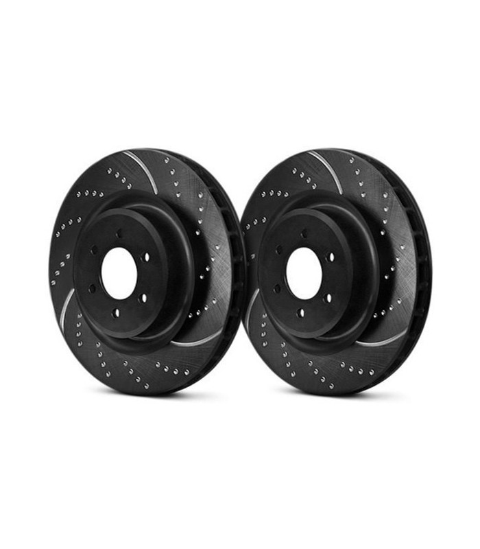 GD898 - Tarcze hamulcowe sportowe nacinane i nawiercane seria GD (Para) EBC Brakes OPEL | Astra (G) | Astra (H) | Astra GTC (H) 
